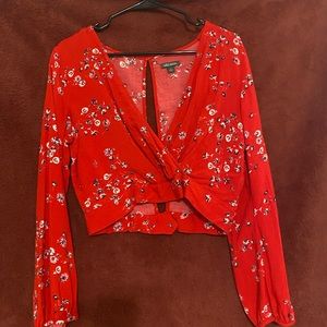 WILD FABLE cropped long sleeve